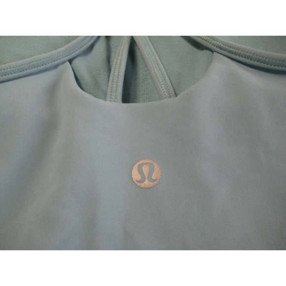 LULULEMON Womens' Light Blue Tank Top Size 6 - Picture 3 of 5